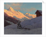 Peaks in the Engadine by Ivan Fedorovich Choultse
