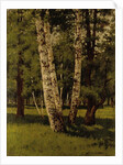 Birch trees by Arkhip Ivanovich Kuindzhi