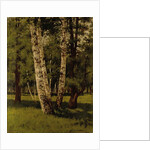 Birch trees by Arkhip Ivanovich Kuindzhi
