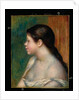 Head of a young girl, 1882 by Pierre Auguste Renoir