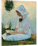 Girl reading by a stream, c.1888 by John Singer Sargent