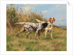 Two English setters by Thomas Blinks