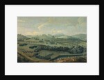 A view of Gisburne Park, Yorkshire, and the park by Robert Griffier