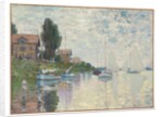 Au Petit-Gennevilliers, 1874 by Claude Monet