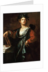 Clio: the Muse of History, 1632 by Artemisia Gentileschi