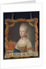 Marie Antoinette sign, after 1774 by European School