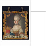 Marie Antoinette sign, after 1774 by European School