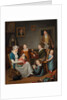 Self-Portrait of John Lewis Krimmel with Susannah Krimmel and Her Children, 1809-10 by Johann Ludwig (1787-1821) Krimmel