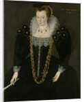 Portrait of Lucy, Lady Reynell of Ford by Marcus the Younger (circle of) Gheeraerts