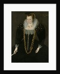 Portrait of Lucy, Lady Reynell of Ford by Marcus the Younger (circle of) Gheeraerts