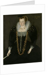 Portrait of Lucy, Lady Reynell of Ford by Marcus the Younger (circle of) Gheeraerts