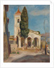 La Chapelle Notre-Dame de Protection au Haut-de-Cagnes, 1905 by Pierre Auguste Renoir