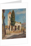 La Chapelle Notre-Dame de Protection au Haut-de-Cagnes, 1905 by Pierre Auguste Renoir