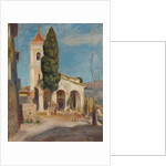 La Chapelle Notre-Dame de Protection au Haut-de-Cagnes, 1905 by Pierre Auguste Renoir