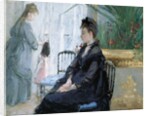 Interior, 1872 by Berthe Morisot
