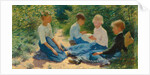 Chatterboxes, 1886 by Philip Wilson Steer