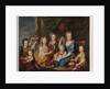 Portrait of the children of M. Bouette de Blémur, 1703 by Hyacinthe Francois Rigaud
