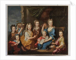 Portrait of the children of M. Bouette de Blémur, 1703 by Hyacinthe Francois Rigaud