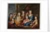 Portrait of the children of M. Bouette de Blémur, 1703 by Hyacinthe Francois Rigaud