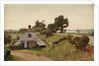 Bij den Dijk; farmhouse near the river IJssel, 1935 by Cornelis Vreedenburgh