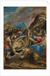 The Entombment of Christ by El (1541-1614) Greco