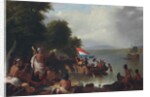 Landing of Henry Hudson, 1609, at Verplanck Point, New York, 1835 by Robert Walter Weir