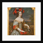 Portrait of Anne Marie Louise d'Orléans, called La Grande Mademoiselle by Louis Ferdinand Elle