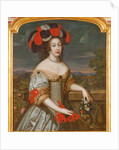 Portrait of Anne Marie Louise d'Orléans, called La Grande Mademoiselle by Louis Ferdinand Elle