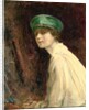 The Green Hat, a portrait of Mrs Claude Johnson, 1918 by Ambrose McEvoy