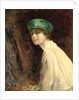 The Green Hat, a portrait of Mrs Claude Johnson, 1918 by Ambrose McEvoy