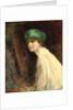 The Green Hat, a portrait of Mrs Claude Johnson, 1918 by Ambrose McEvoy