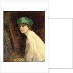 The Green Hat, a portrait of Mrs Claude Johnson, 1918 by Ambrose McEvoy