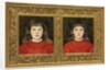 Portraits of Alice Mildred and Winifred Julia Spencer Stanhope, 1884 by Evelyn De Morgan