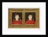 Portraits of Alice Mildred and Winifred Julia Spencer Stanhope, 1884 by Evelyn De Morgan