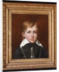 Portrait of Henri d'Artois as a child, 'Henri V', future Count of Chambord, wearing the Order of the Holy Ghost, ca 1828 by French School