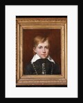 Portrait of Henri d'Artois as a child, 'Henri V', future Count of Chambord, wearing the Order of the Holy Ghost, ca 1828 by French School