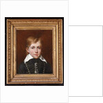 Portrait of Henri d'Artois as a child, 'Henri V', future Count of Chambord, wearing the Order of the Holy Ghost, ca 1828 by French School