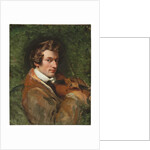 Portrait of Charles Auguste de Bériot by Emile Jean Horace Vernet