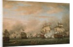 The Battle of the Saintes, 9-12 April 1782, 1783 by Thomas Whitcombe