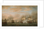 The Battle of the Saintes, 9-12 April 1782, 1783 by Thomas Whitcombe