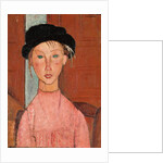 Young Girl in a Beret, 1918 by Amedeo Modigliani