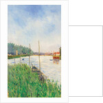 Asnières, 1882 by Paul Signac