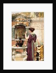 At the Garden Shrine, Pompeii, 1892 by John William Godward