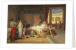 The Last Hour of Pompeii - The House of the Poet, 1869 by Pierre Oliver Joseph Coomans