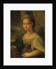 Portrait of a lady as Saint Catherine of Alexandria by Domenico Puligo