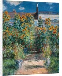 L’Escalier à Vétheuil, 1881 by Claude Monet