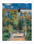 L’Escalier à Vétheuil, 1881 by Claude Monet