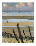 Low Tide at Villerville, 1922 by Felix Edouard Vallotton
