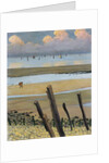 Low Tide at Villerville, 1922 by Felix Edouard Vallotton