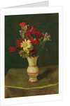 Yellow daisies, yellow tablecloth, 1915 by Felix Edouard Vallotton